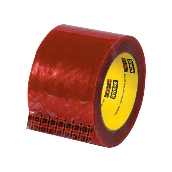 3M 3'' x 110 yds. 3M 3779 Pre-Printed Carton Sealing Tape, 6PK T90537796PK - main